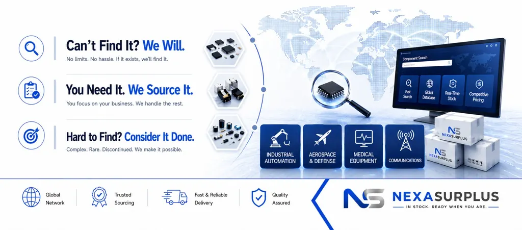 NexaSurplus industrial inventory services