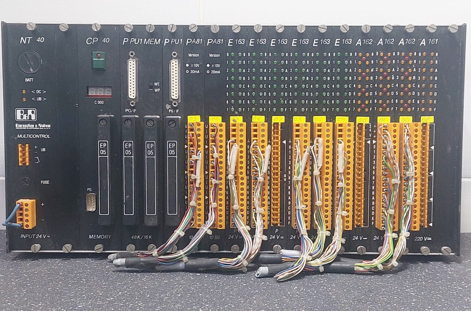 Bernecker & Rainer - B&R PLC - Multi Control System NT40 - CP40