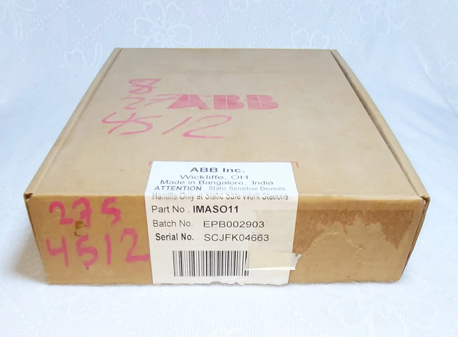 ABB Bailey IMASO11 Analog Output Module – front view