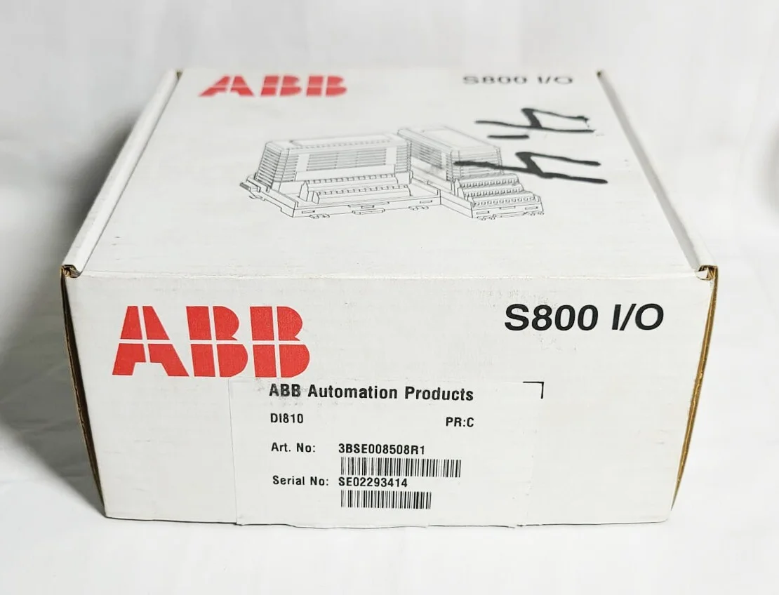 ABB DI810 Digital Input Module 3BSE008508R1 – front view