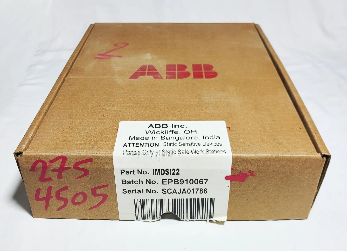 ABB IMDSI22 16-Channel Digital Input Module – front view