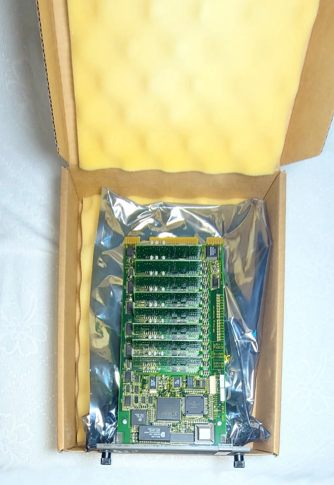 ABB IMFAI02 8-Channel Fast Analog Input Module – front view