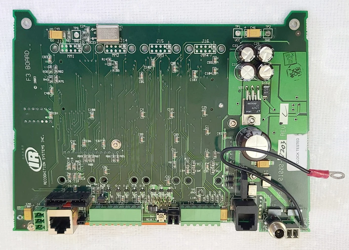 Schlage RSI HandPunch EN-201 Ethernet Card – front view
