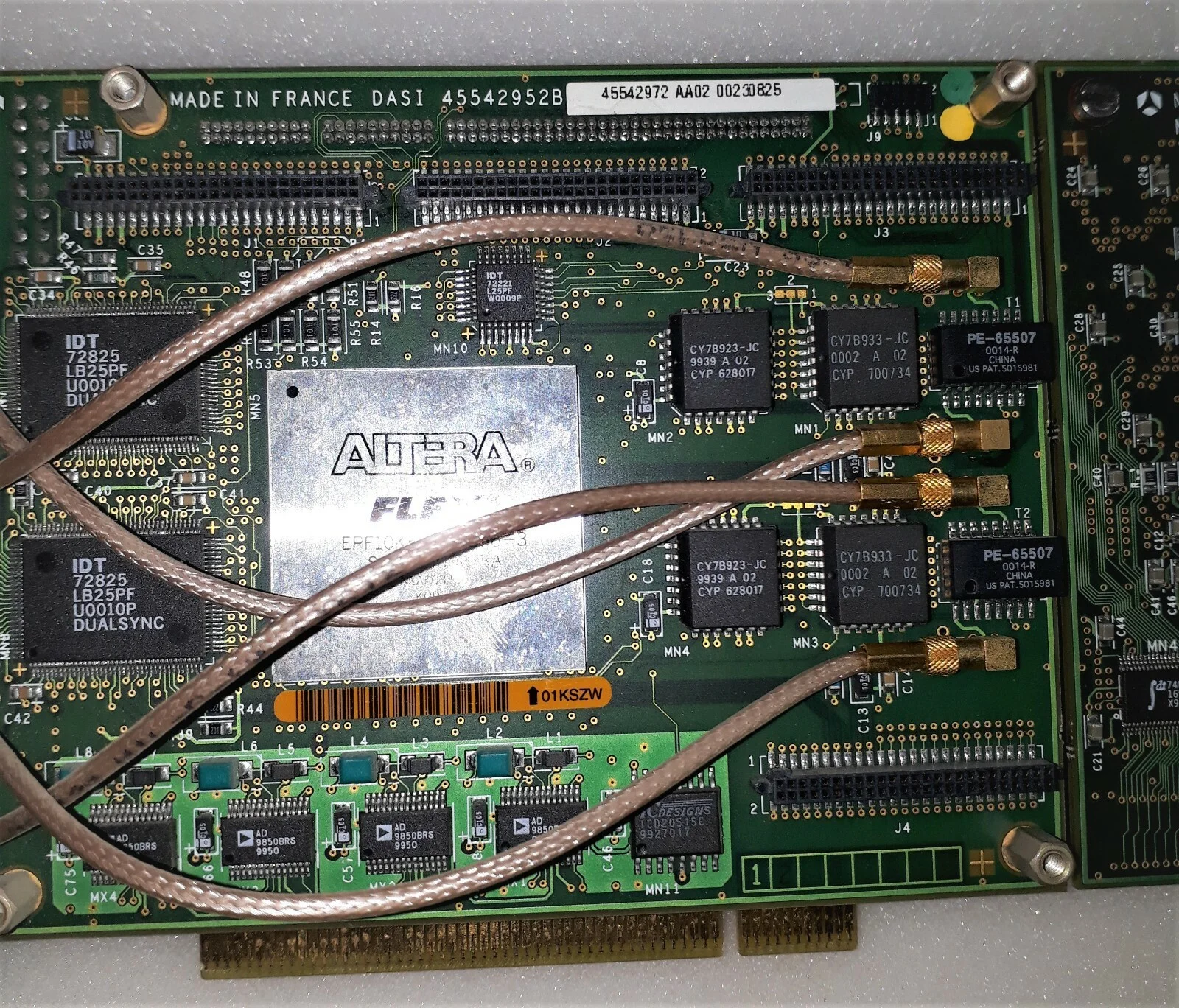 Tektronix Thales STAP AB01 Frame Grabber 45542952B – front view