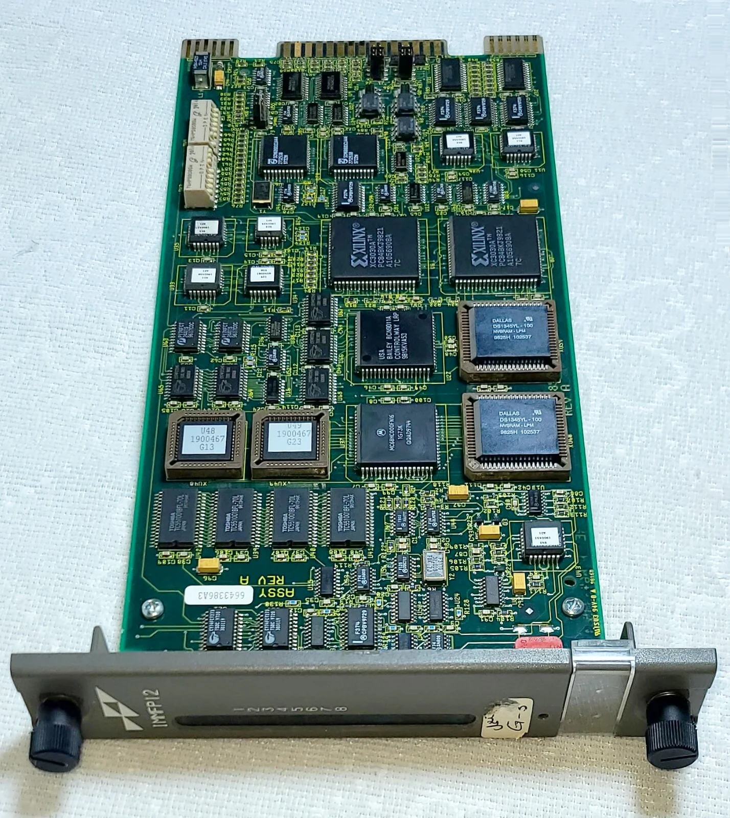 ABB Bailey IMMFP12 Symphony Processor Controller – front view