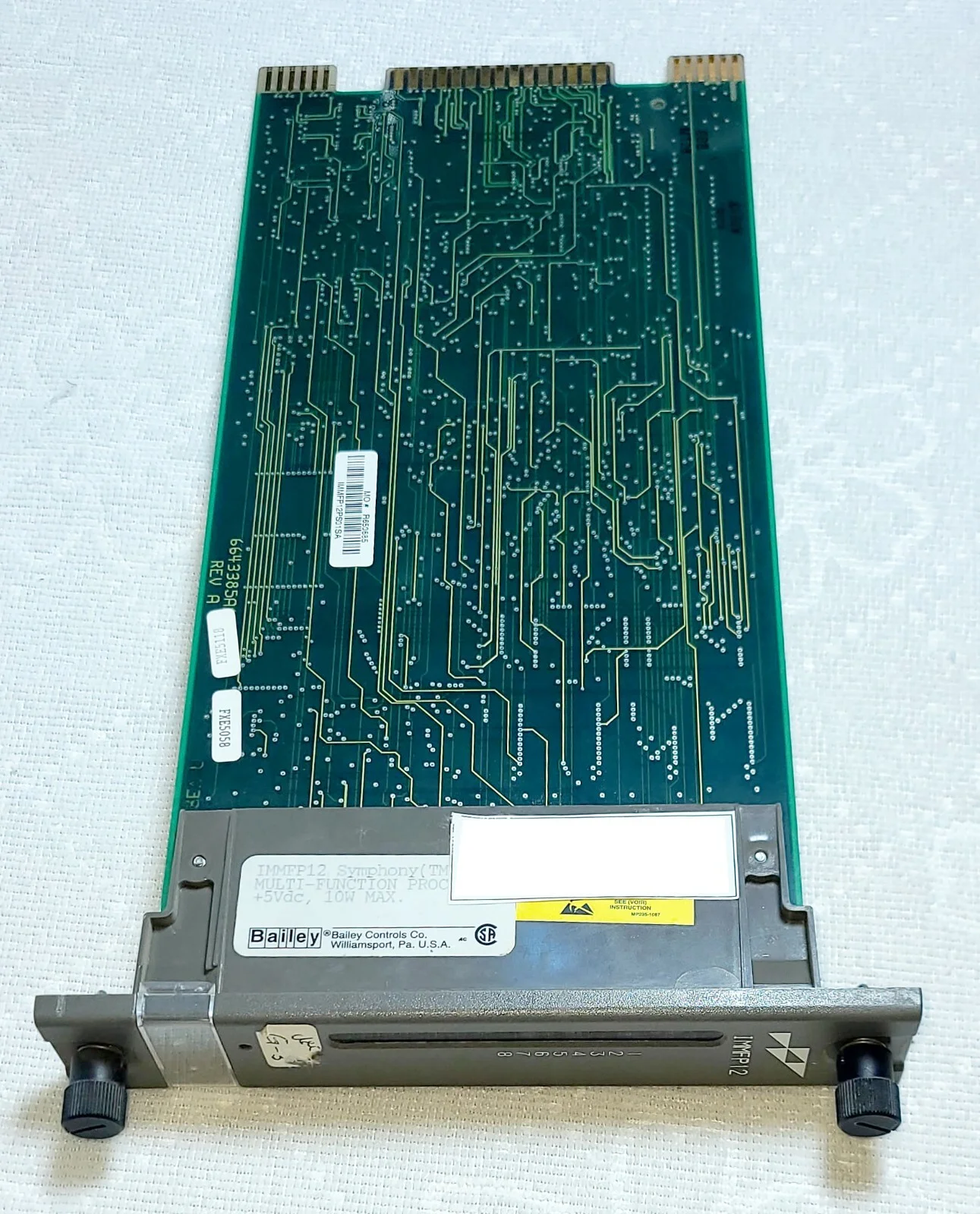 ABB Bailey IMMFP12 Symphony Processor Controller – front view
