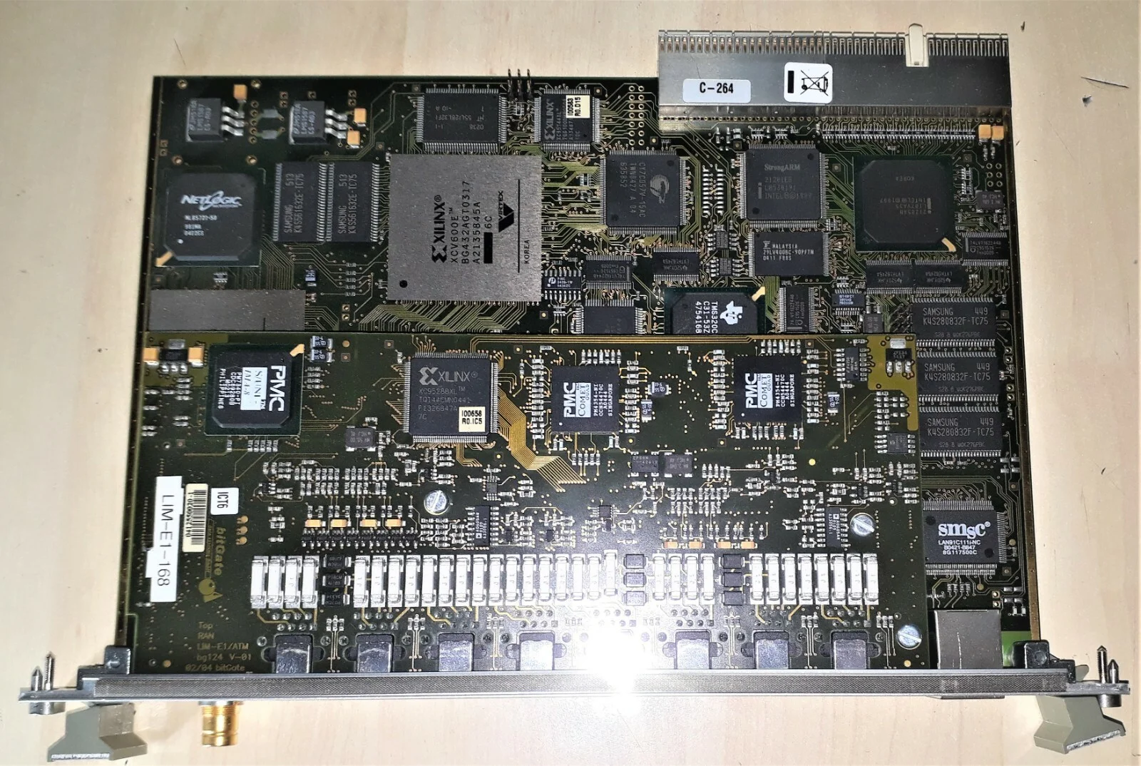 JDSU bitGate 2262/90.14 E1/ATM Analyzer Module – front view