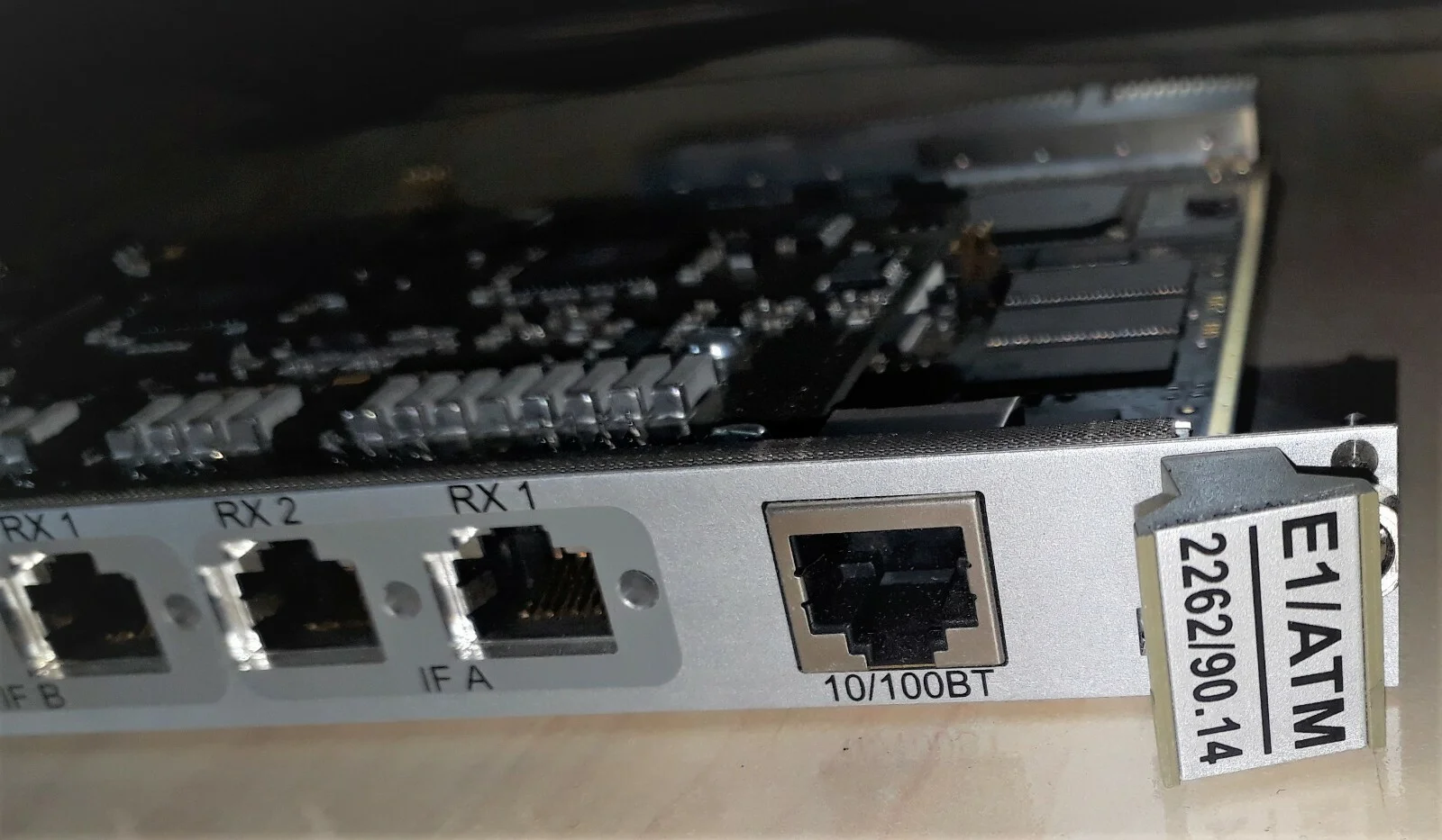 JDSU bitGate 2262/90.14 E1/ATM Analyzer Module – front view