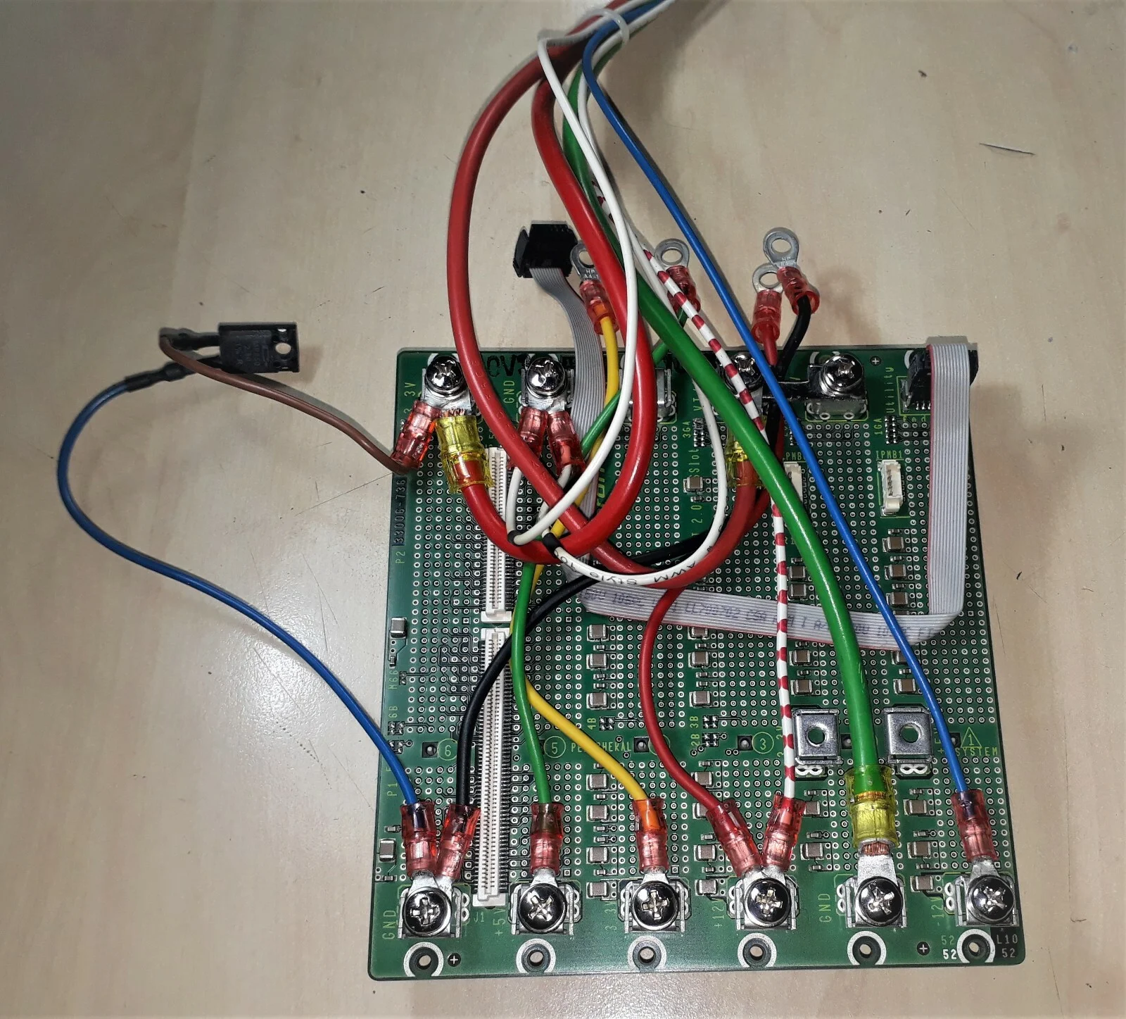 JDSU bitGate 8635 Backplane and Power Interface – front view