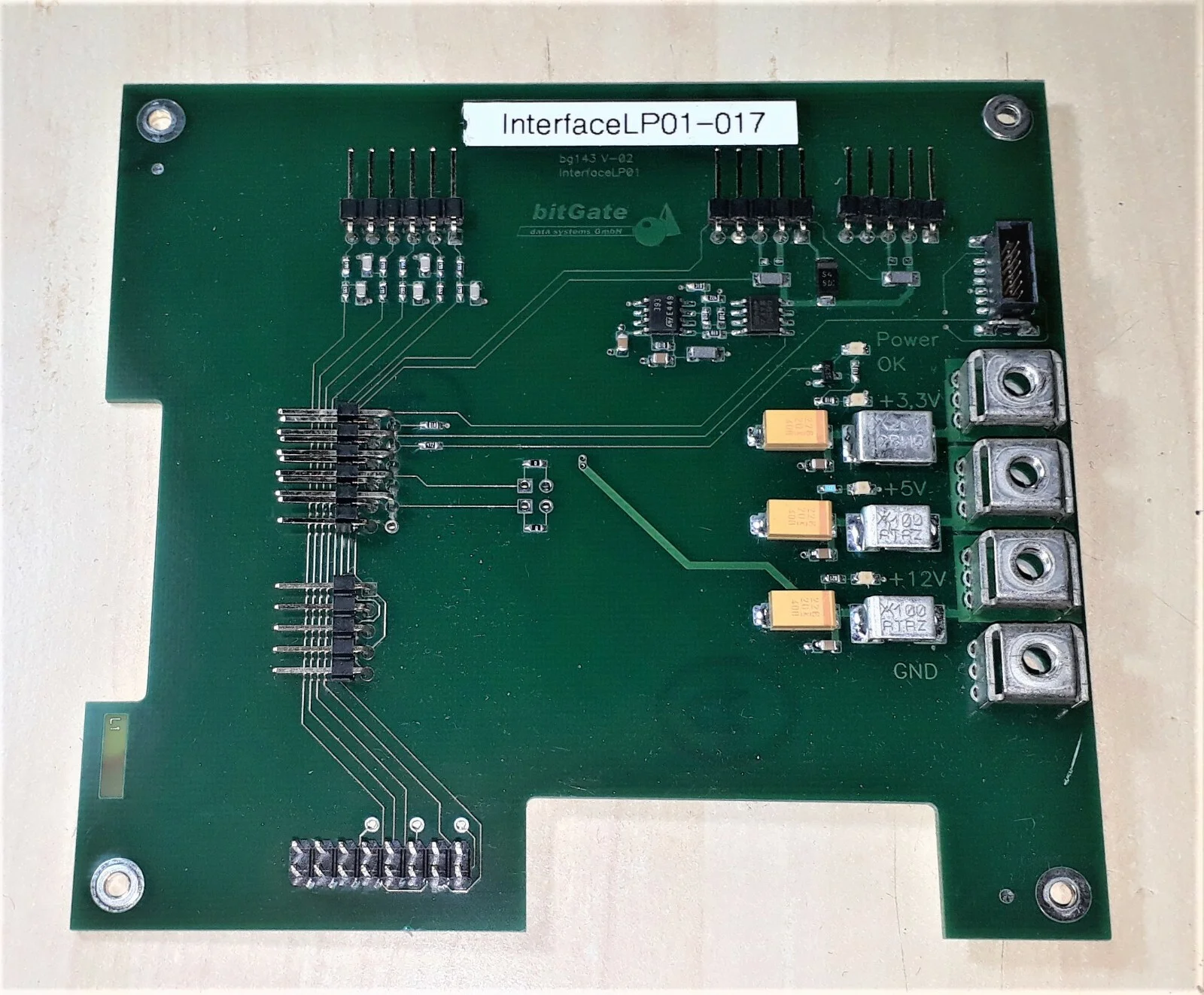 JDSU bitGate 8635 Backplane and Power Interface – front view