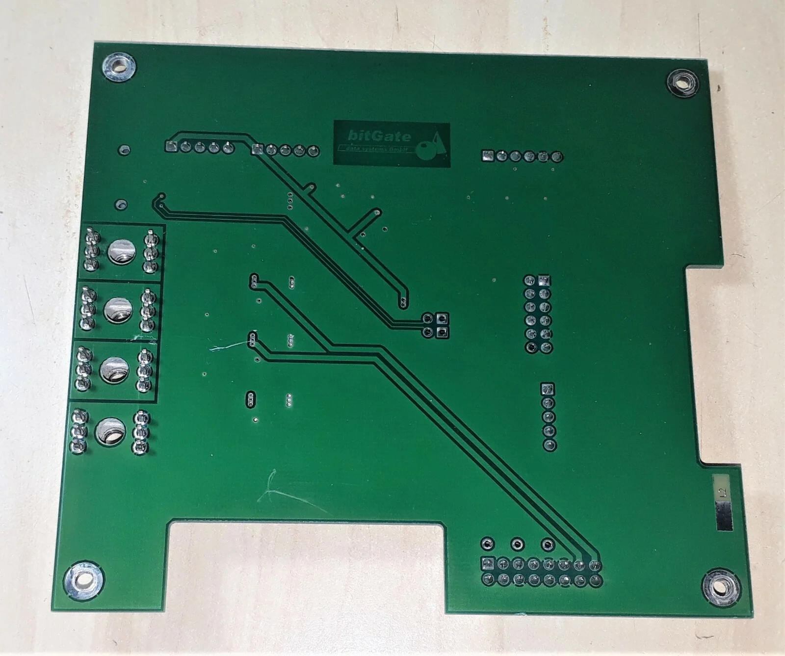 JDSU bitGate 8635 Backplane and Power Interface – front view