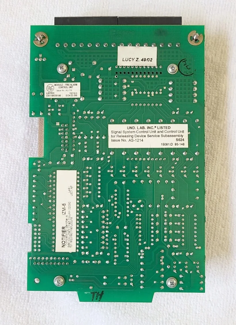 Notifier IZM-8 Fire Alarm Zone Module – front view