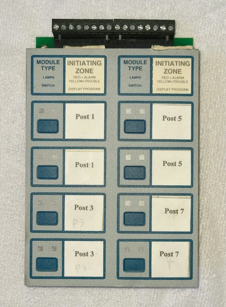 Notifier IZM-8 Fire Alarm Zone Module – front view