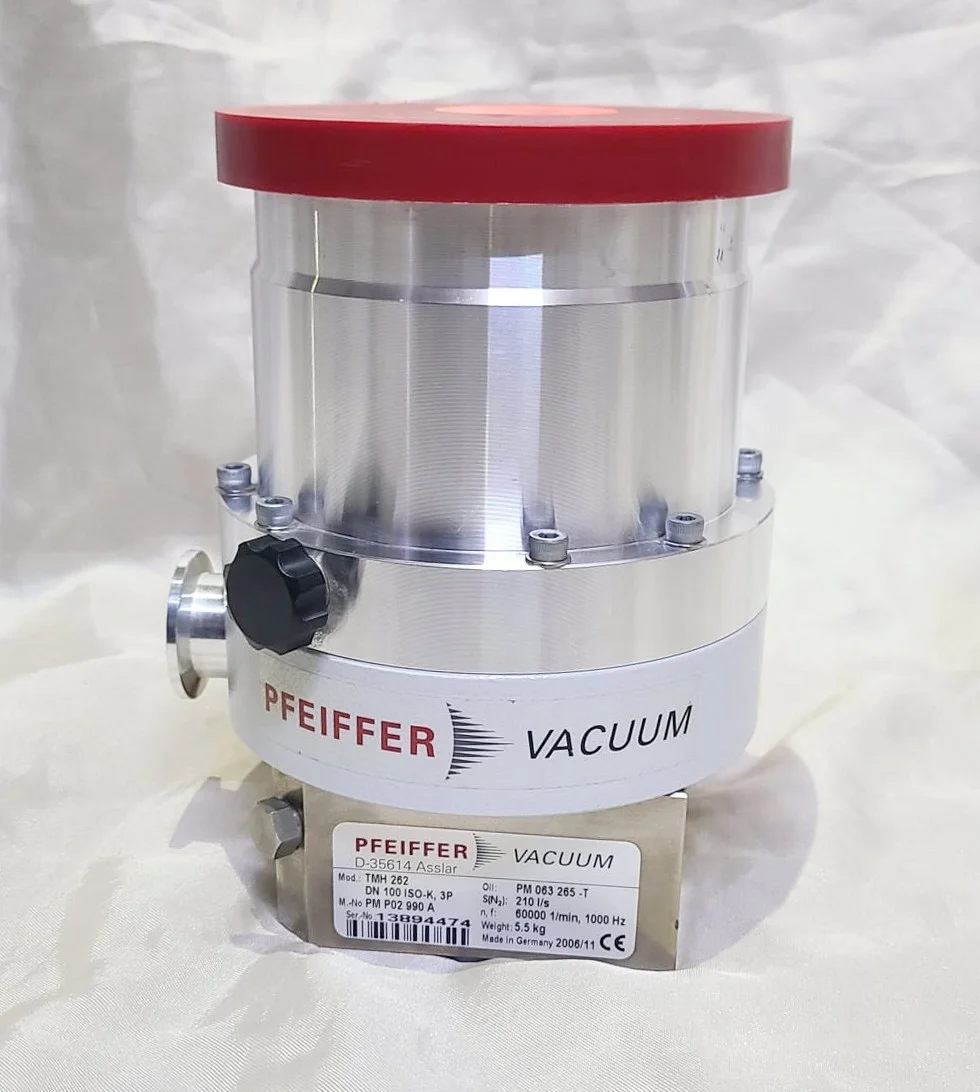 Pfeiffer Vacuum TMH-262 Turbomolecular Pump PM P02 990 A – front view