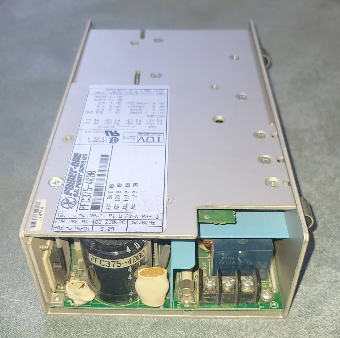 Power One PFC375-4000 Power Supply – front view