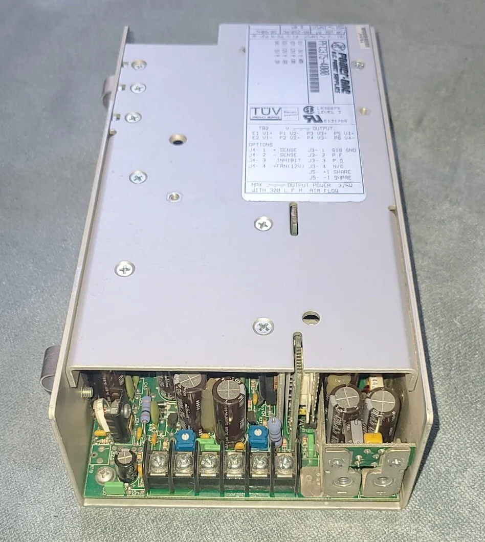 Power One PFC375-4000 Power Supply – front view
