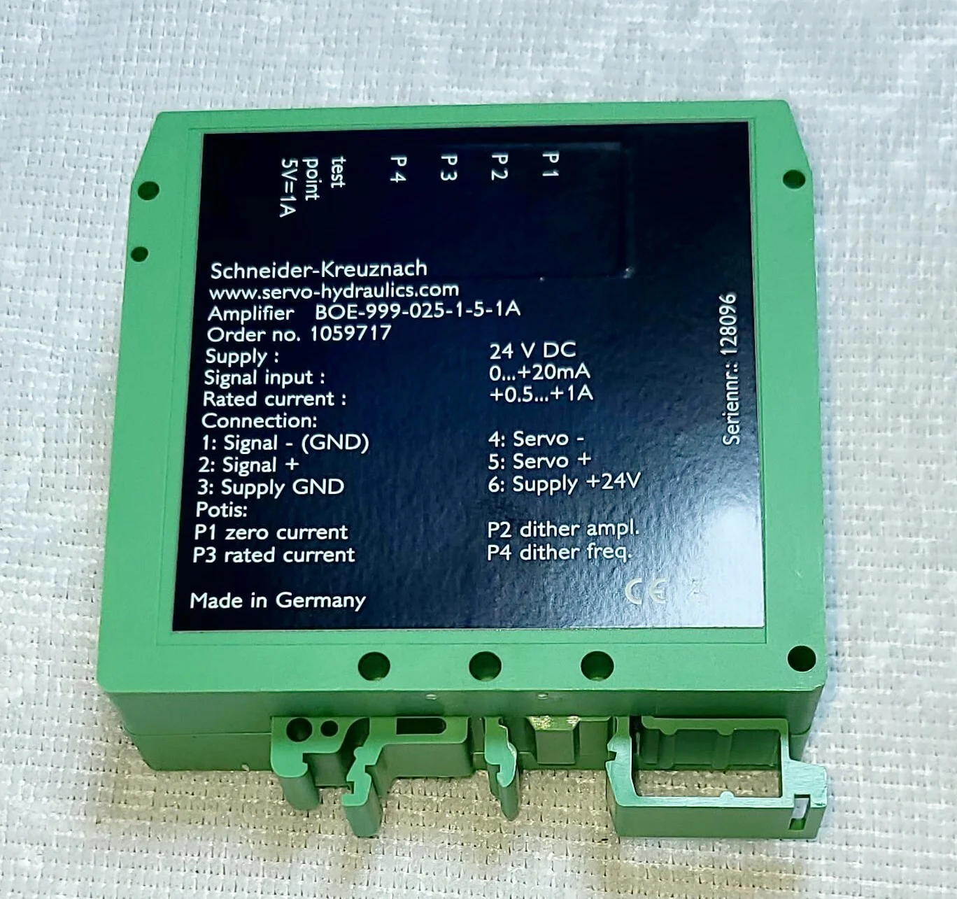 Schneider Kreuznach BOE-999-025-1-5-1A Chopper Amplifier – front view