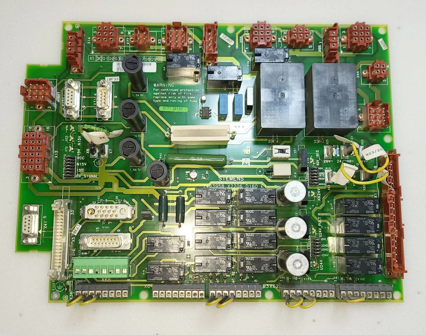 Siemens 7463958 X2206 D160 E1 Industrial Module – front view