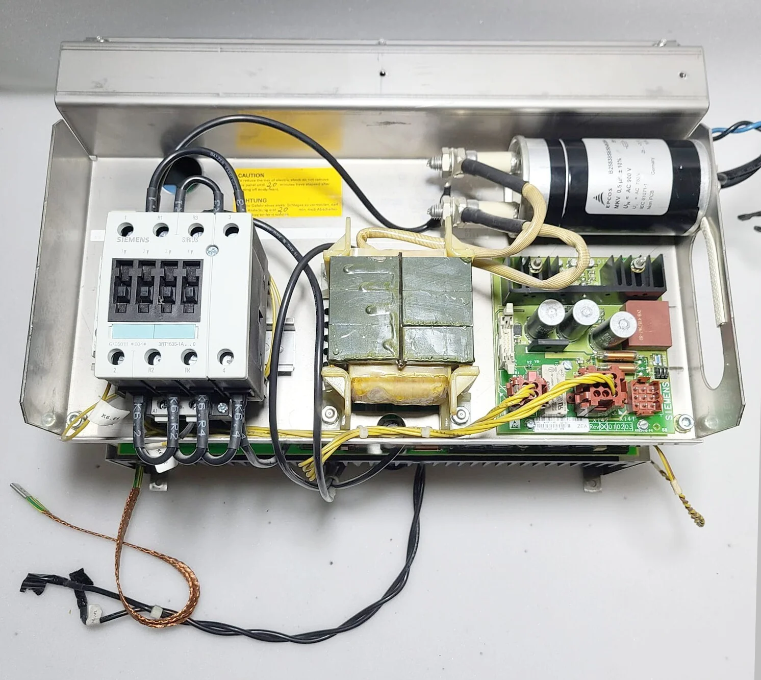 Siemens X2169 D110 E1 05759720 3773897 Module – front view