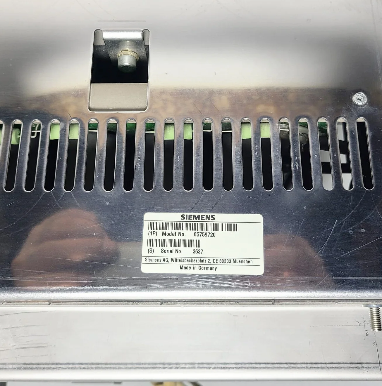 Siemens X2169 D110 E1 05759720 3773897 Module – front view