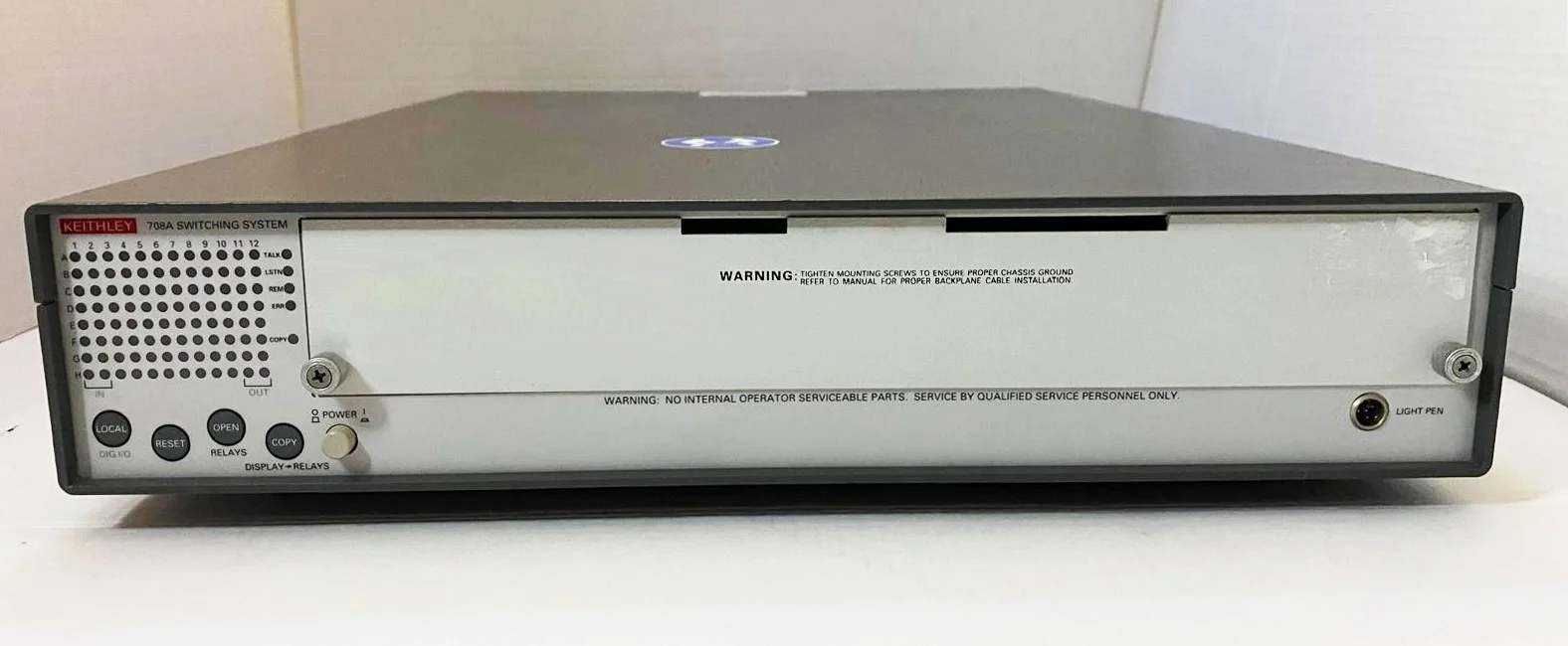Keithley 708A Switching System – front view