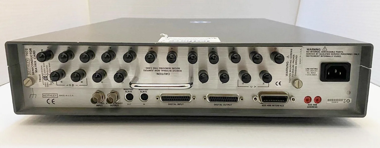 Keithley 708A Switching System – front view