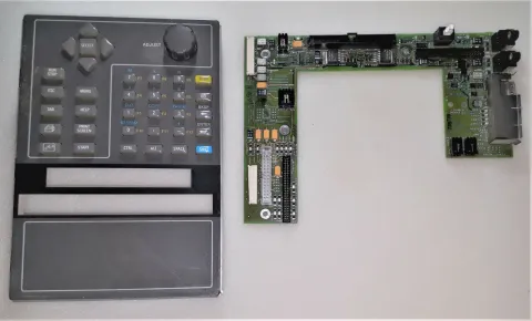 Tektronix MTS300 Front control panel with control board.