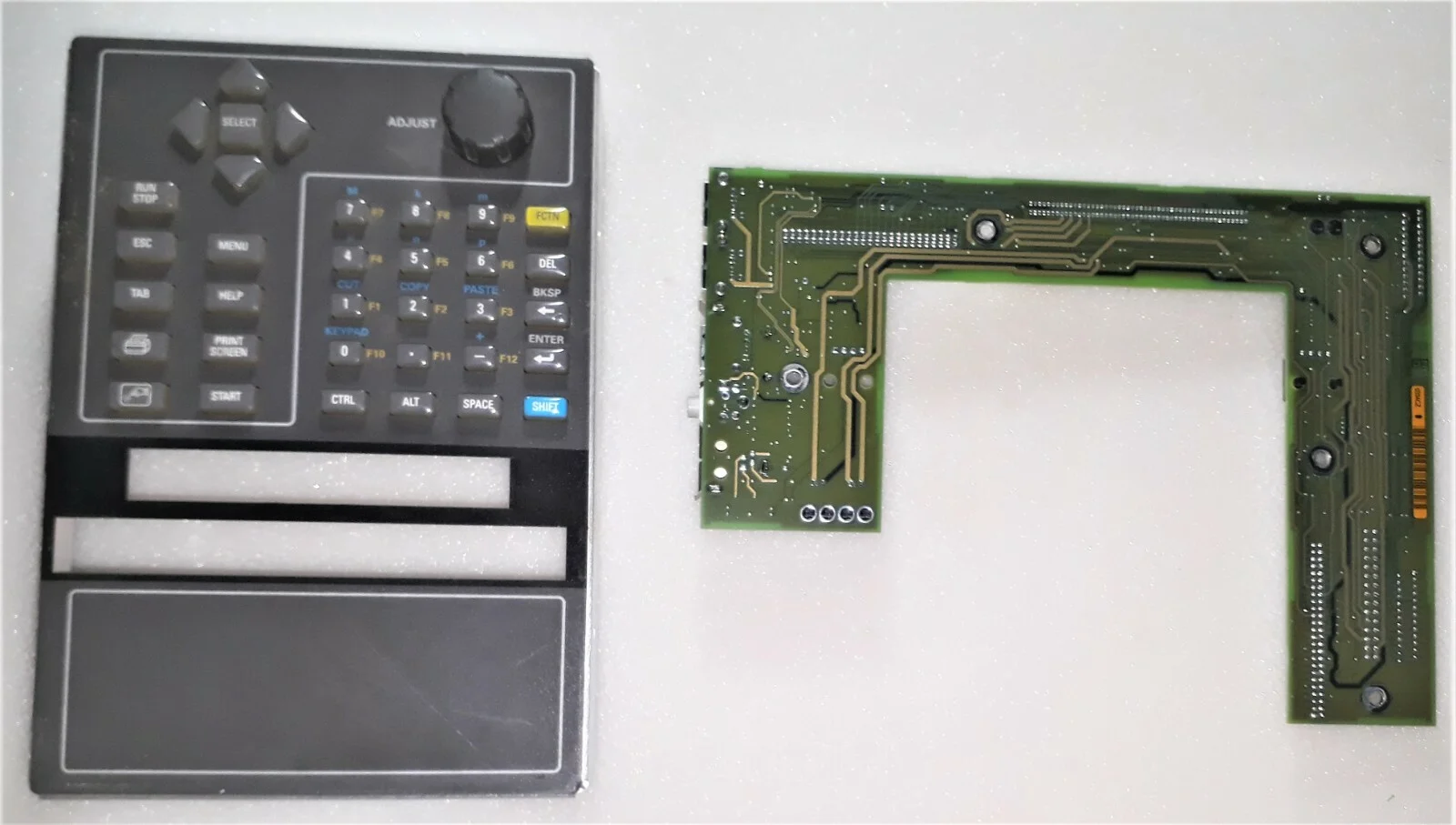 Tektronix MTS300 Front Control Panel and Board – front view