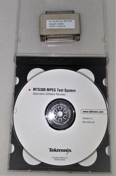 Tektronix MTS300 MPEG Test System Application software
